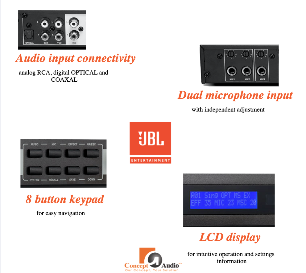 JBL KX180 ProfessionalGrade Digital Processor